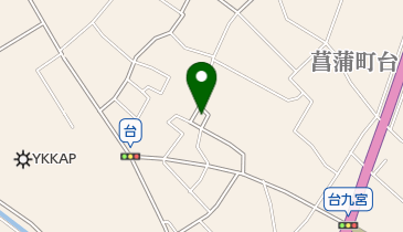 愛輪自動車鈑金塗装工場の地図画像