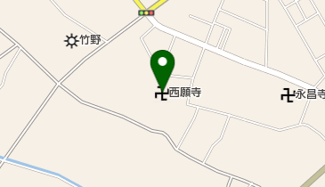 西願寺の地図画像