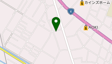 白馬クリーニングの地図画像