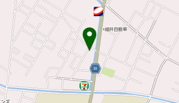 細井自動車株式会社 中古車センターの地図画像