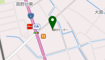 杉戸町役場 高野農村センターの地図画像