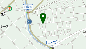 ハトヤクリーニングの地図画像