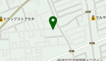 ヘアーサロンヨカワの地図画像