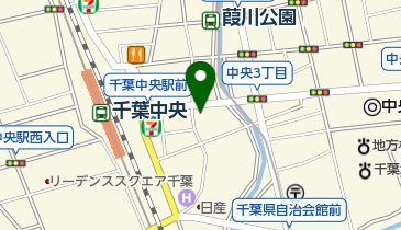タイ古式マッサージ・チバソムの地図画像