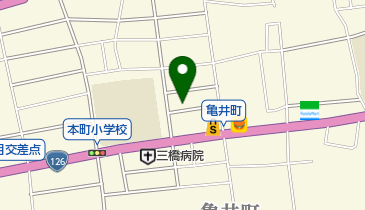 高橋マッサージ治療院の地図画像