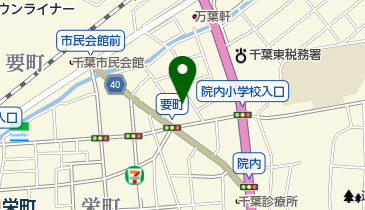 東千葉はり・きゅうの地図画像