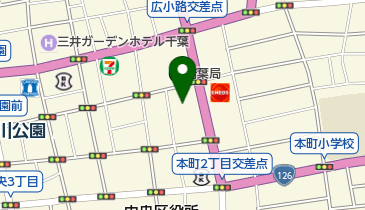 株式会社帝国データバンク千葉支店の地図画像