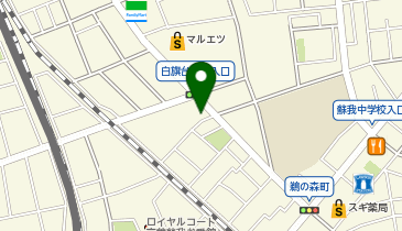 有限会社青木寝装店の地図画像