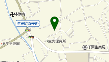 生実ケアセンターそよ風の地図画像