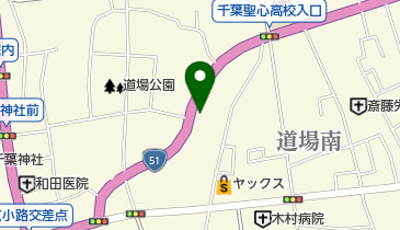 千葉住宅機器株式会社の地図画像