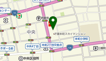 スペースガレリアの地図画像