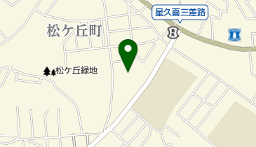 千葉市 中央区 松ケ丘公民館の地図画像