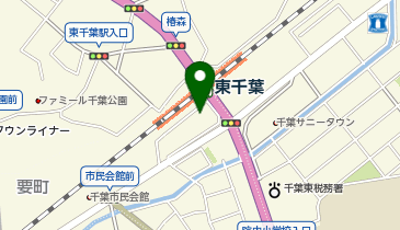 DC会館の地図画像