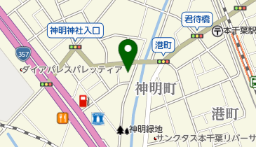 千葉コスモ港運株式会社千葉出張所の地図画像