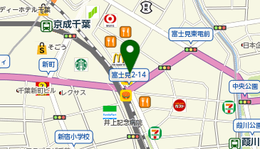 千葉YMCA(一般財団法人)の地図画像