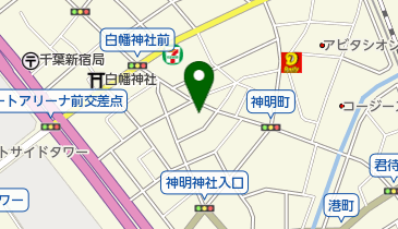 李波バレエアカデミーの地図画像