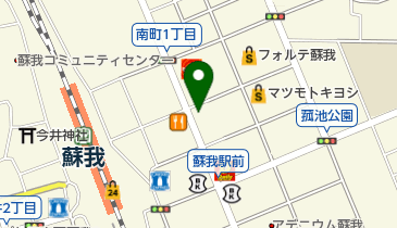 吉野整体療術院の地図画像