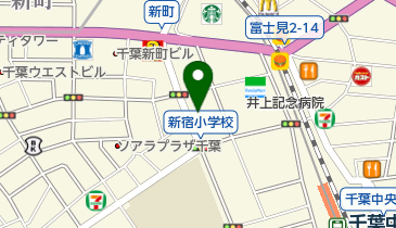 CuoreHAGIWARAの地図画像