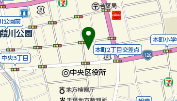 藤代染物店の地図画像