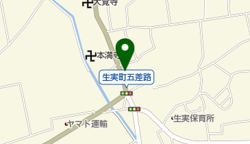 加藤クリーニング店の地図画像
