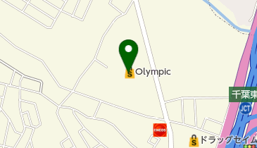 ポニークリーニングオリンピック千葉東店の地図画像