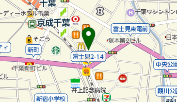 リーガルシューズ千葉店の地図画像