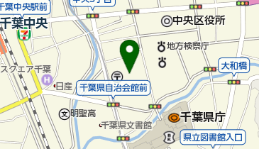 千葉県行政書士会の地図画像