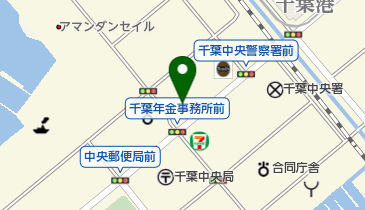 千葉県税理士会千葉東支部の地図画像