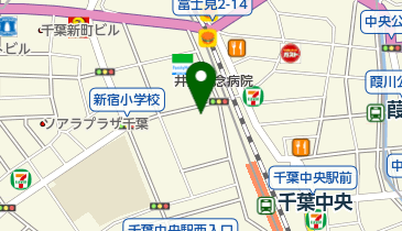 東京工事警備株式会社千葉支社の地図画像