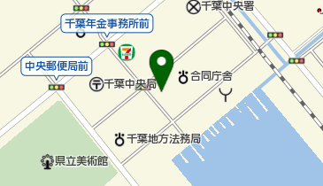 東亜建設工業株式会社 千葉支店の地図画像
