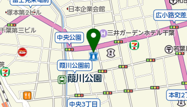 千葉メガネ千葉銀座店の地図画像