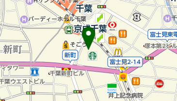 メゾピアノ千葉そごう店の地図画像