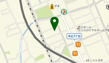 つたやネーム店の地図画像