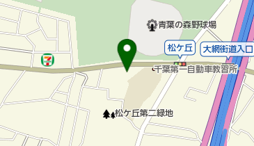 千葉トヨペット株式会社 松ケ丘店の地図画像