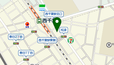 タダスタジオの地図画像