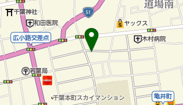 坂東写真工房の地図画像