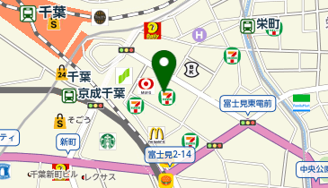 三菱UFJモルガン・スタンレー証券株式会社千葉支店の地図画像