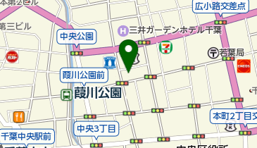 千葉信用金庫の地図画像
