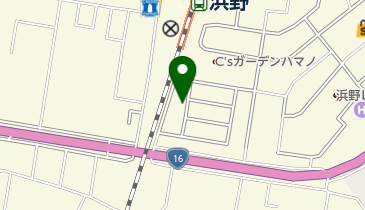 エビハラ動物病院の地図画像