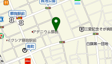 しづの美容室の地図画像