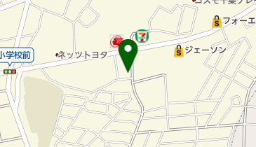 ヘアーサロンライズの地図画像