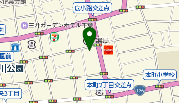 前澤化成工業株式会社千葉営業所の地図画像