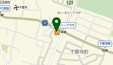 メガネフラワー 千葉寺店の地図画像