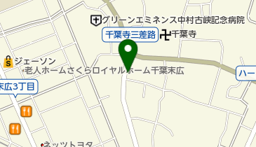 千葉寺調剤薬局の地図画像