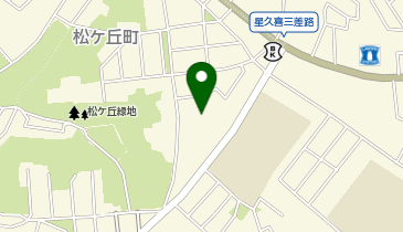 千葉市役所 中央区役所 松ケ丘市民センターの地図画像