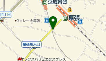 オカダデンキの地図画像