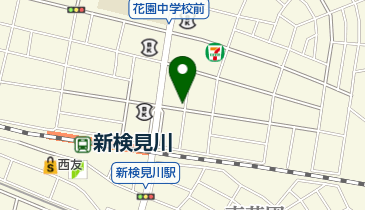 エースデンキの地図画像