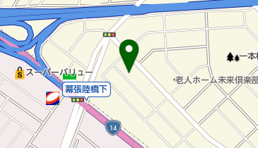 千葉市 花見川区 幕張本郷公民館の地図画像