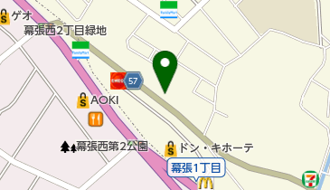 クリーニングショップベルの地図画像