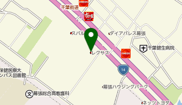 レクサス幕張の地図画像